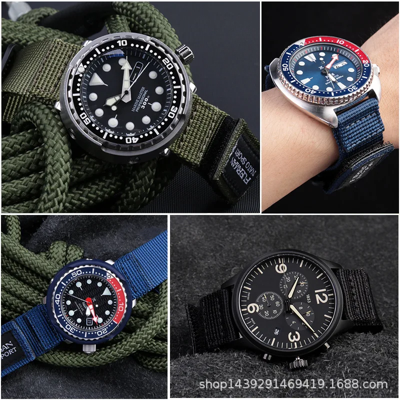 Hot Top Nylon Nato Watch Strap - Nato Strap Nylon บทวิจารณ์และราคา
