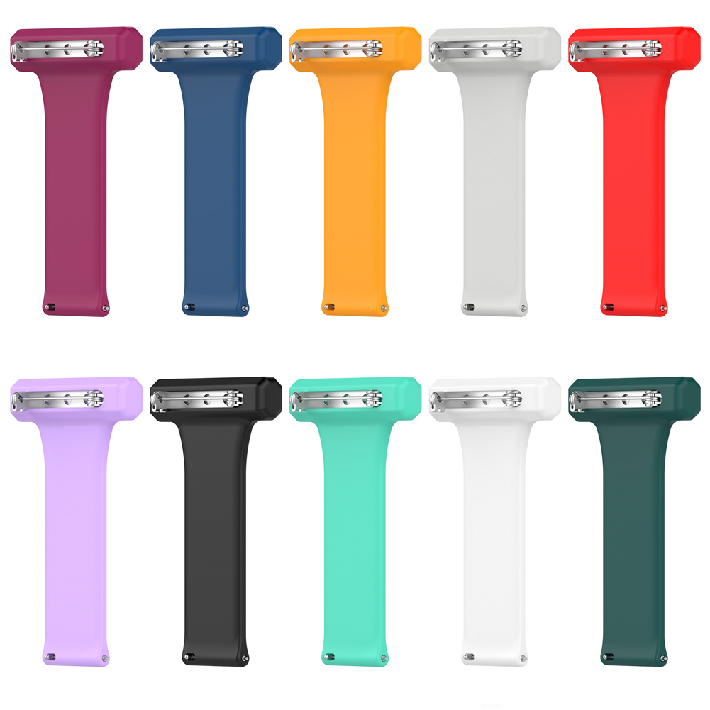 Pin Brooch Watch Strap 20MM 22 - Silicone Watch Band 22Mm บทวิจารณ์และราคา