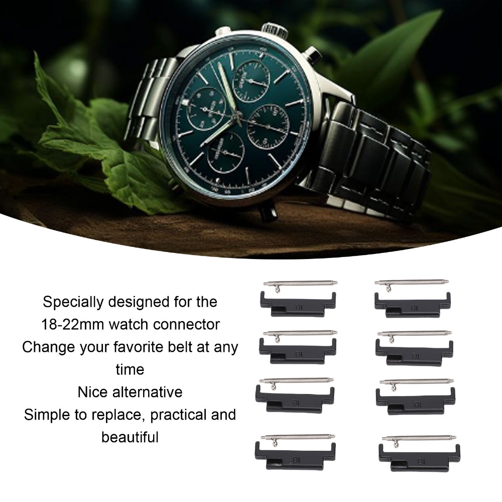 4 Pairs Metal Metal Watch Band - Strap Change Adapter บทวิจารณ์และราคา