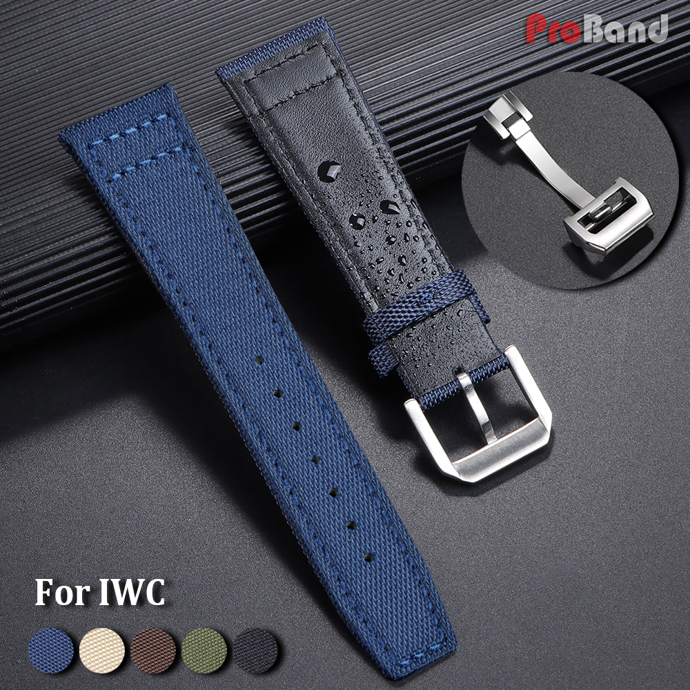 Nylon Canvas Watch Strap for I - Canvas Strap Watch บทวิจารณ์และราคา