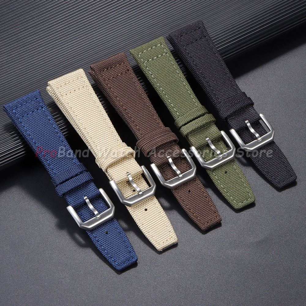 Nylon Canvas Watch Strap for I - Canvas Strap Watch บทวิจารณ์และราคา