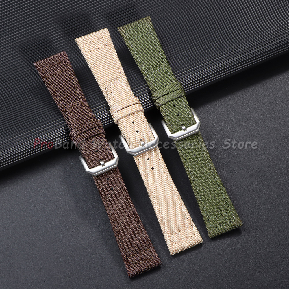 Nylon Canvas Watch Strap for I - Canvas Strap Watch บทวิจารณ์และราคา