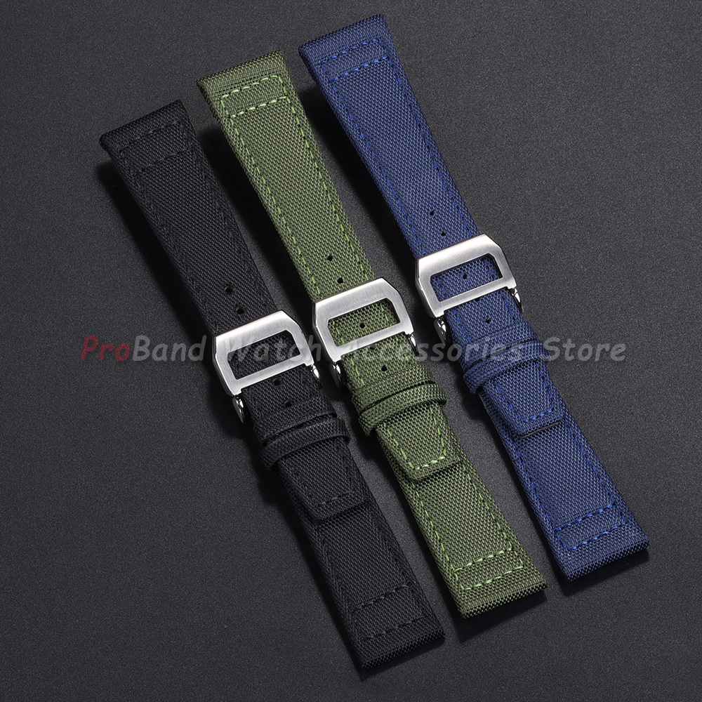 Nylon Canvas Watch Strap for I - Canvas Strap Watch บทวิจารณ์และราคา