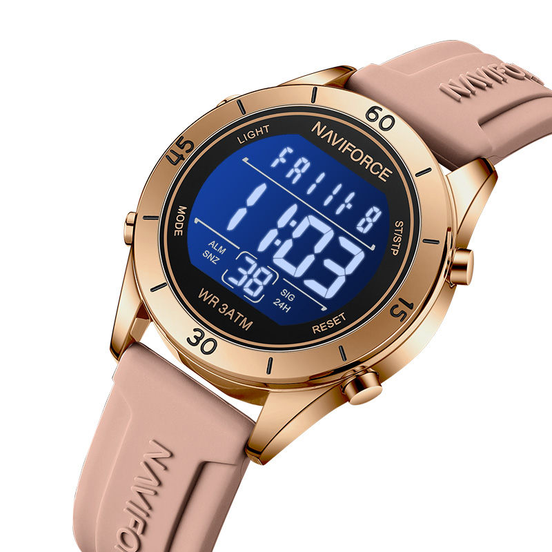 NAVIFORCE Watch For Women Fash - Silicone Band Women บทวิจารณ์และราคา