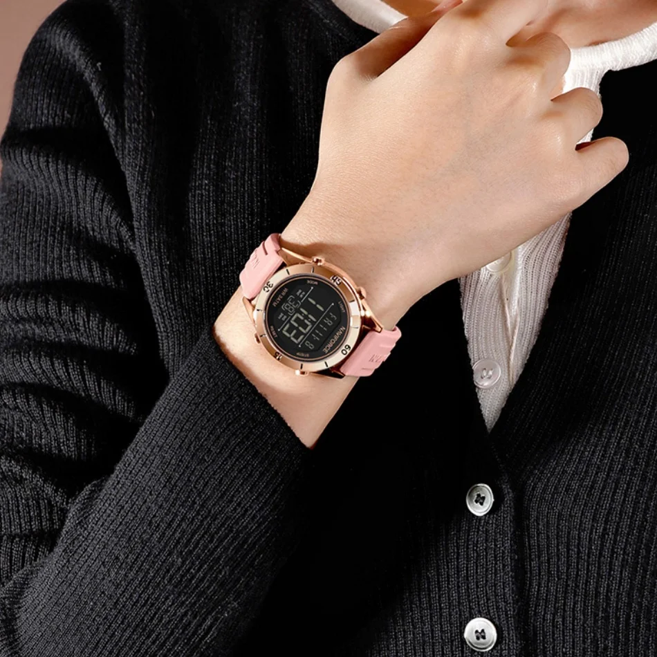 NAVIFORCE Watch For Women Fash - Silicone Band Women บทวิจารณ์และราคา