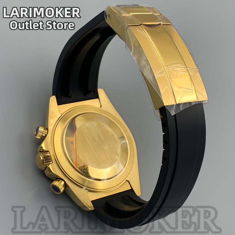 LARIMOKER 39mm Men's Sports Wa - Rubber Strap Diver บทวิจารณ์และราคา