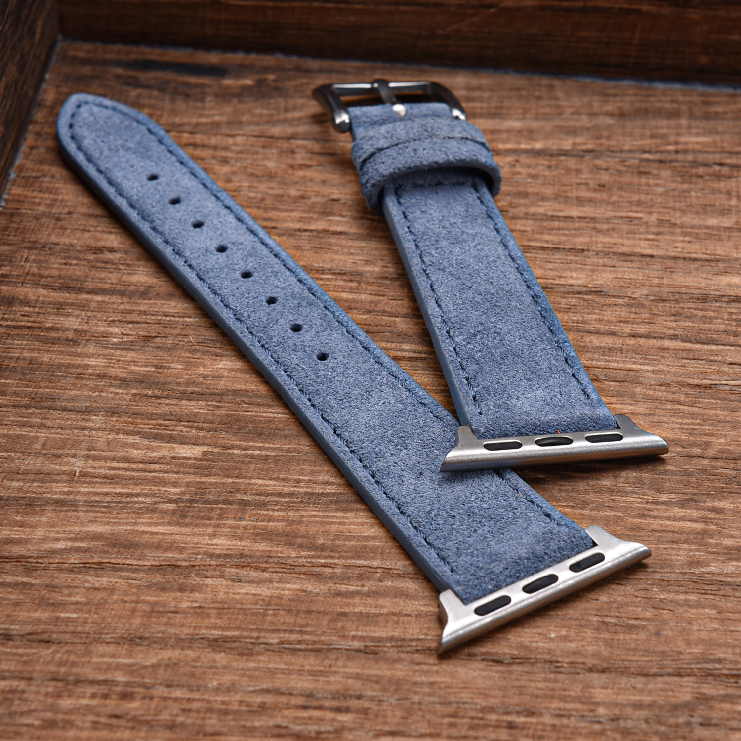 Brown Suede Leather Watch Band - Suede Strap Watch บทวิจารณ์และราคา