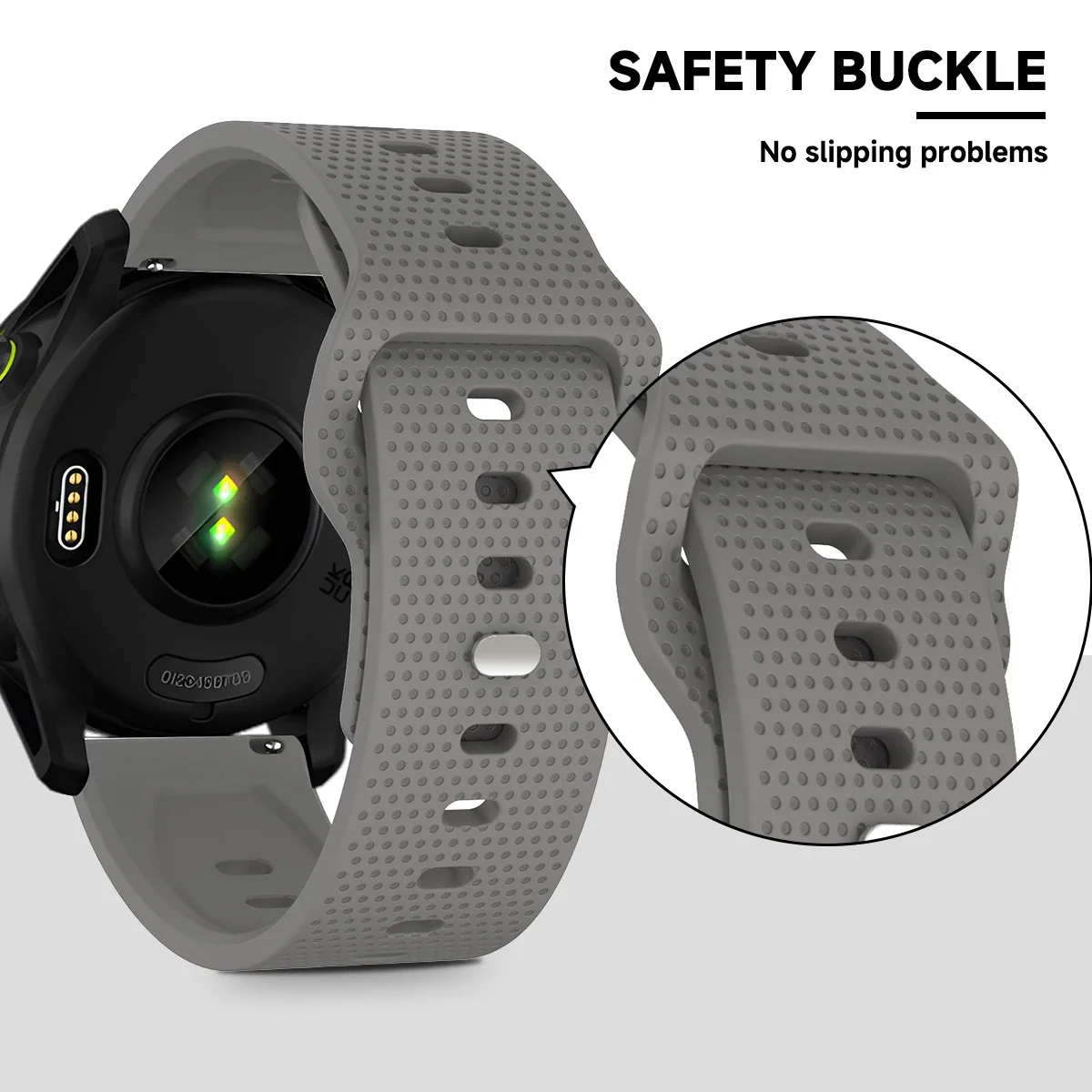 20mm 22mm Silicone Watch Strap - Silicone Watch Band 22Mm บทวิจารณ์และราคา
