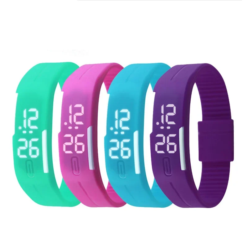 Sport Digital Children Watches - Silicone Band Women บทวิจารณ์และราคา