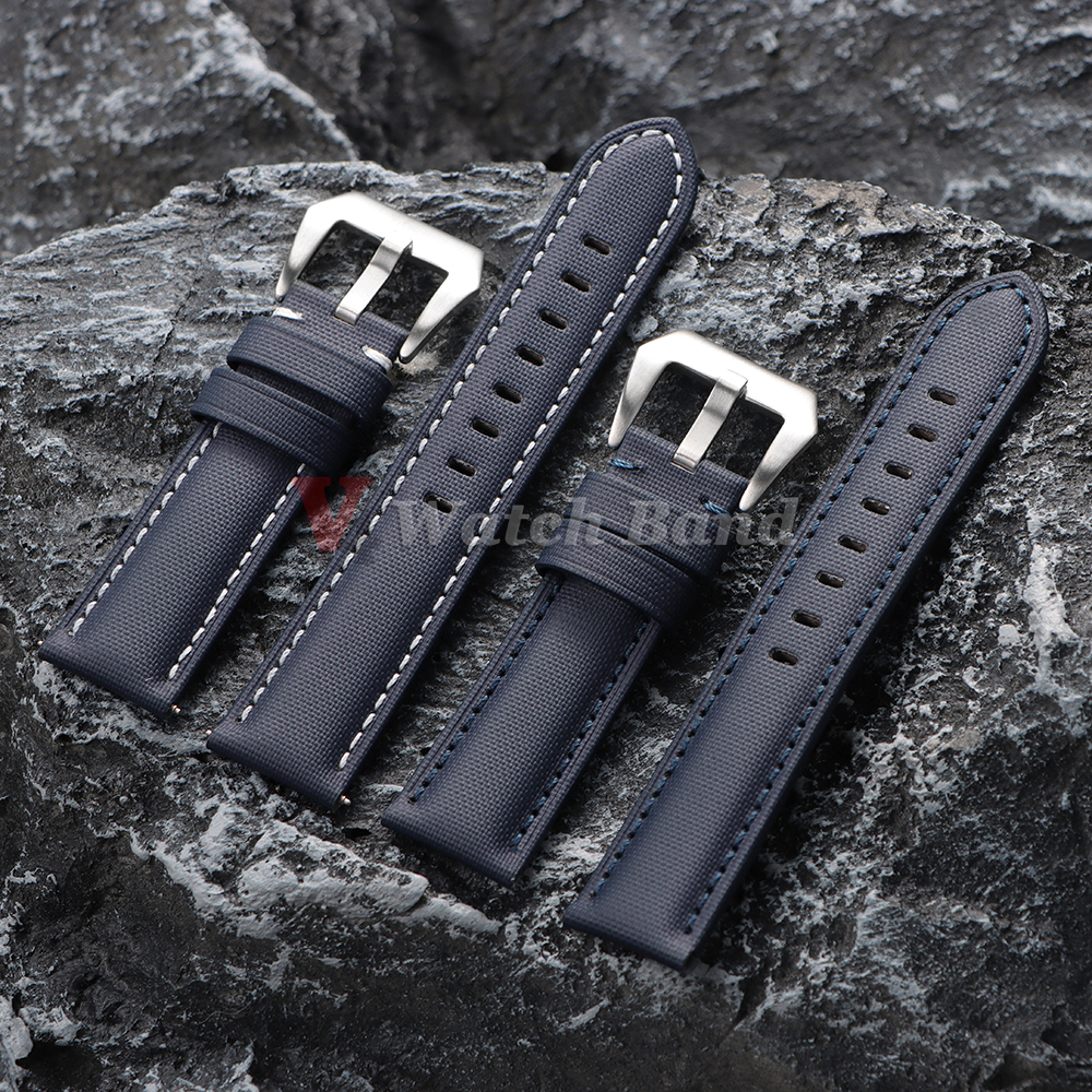 Sailcloth Nylon Watch Strap 20 - Canvas Strap Watch บทวิจารณ์และราคา