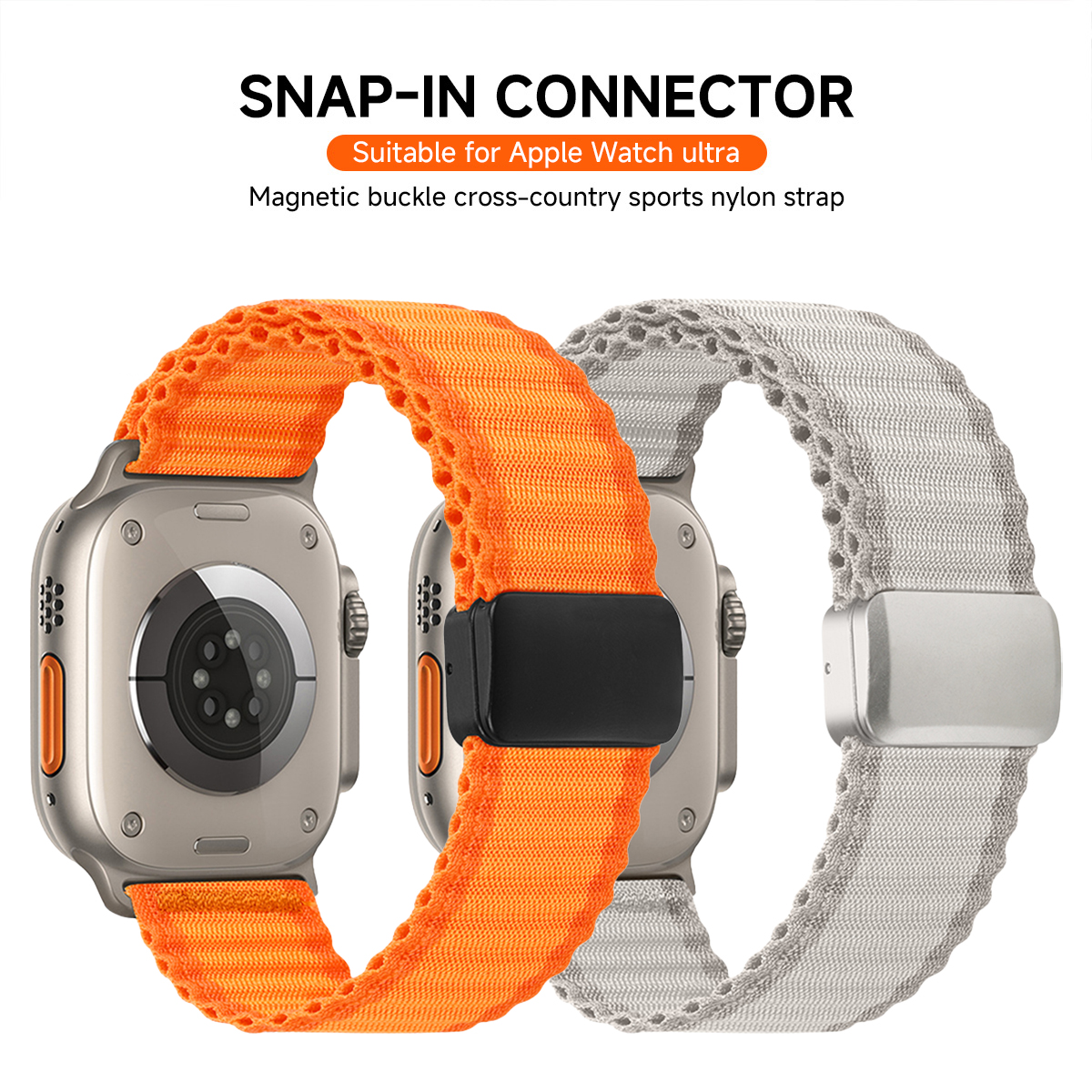 Trail Nylon Magnetic Strap for - Milanese Loop Magnetic บทวิจารณ์และราคา