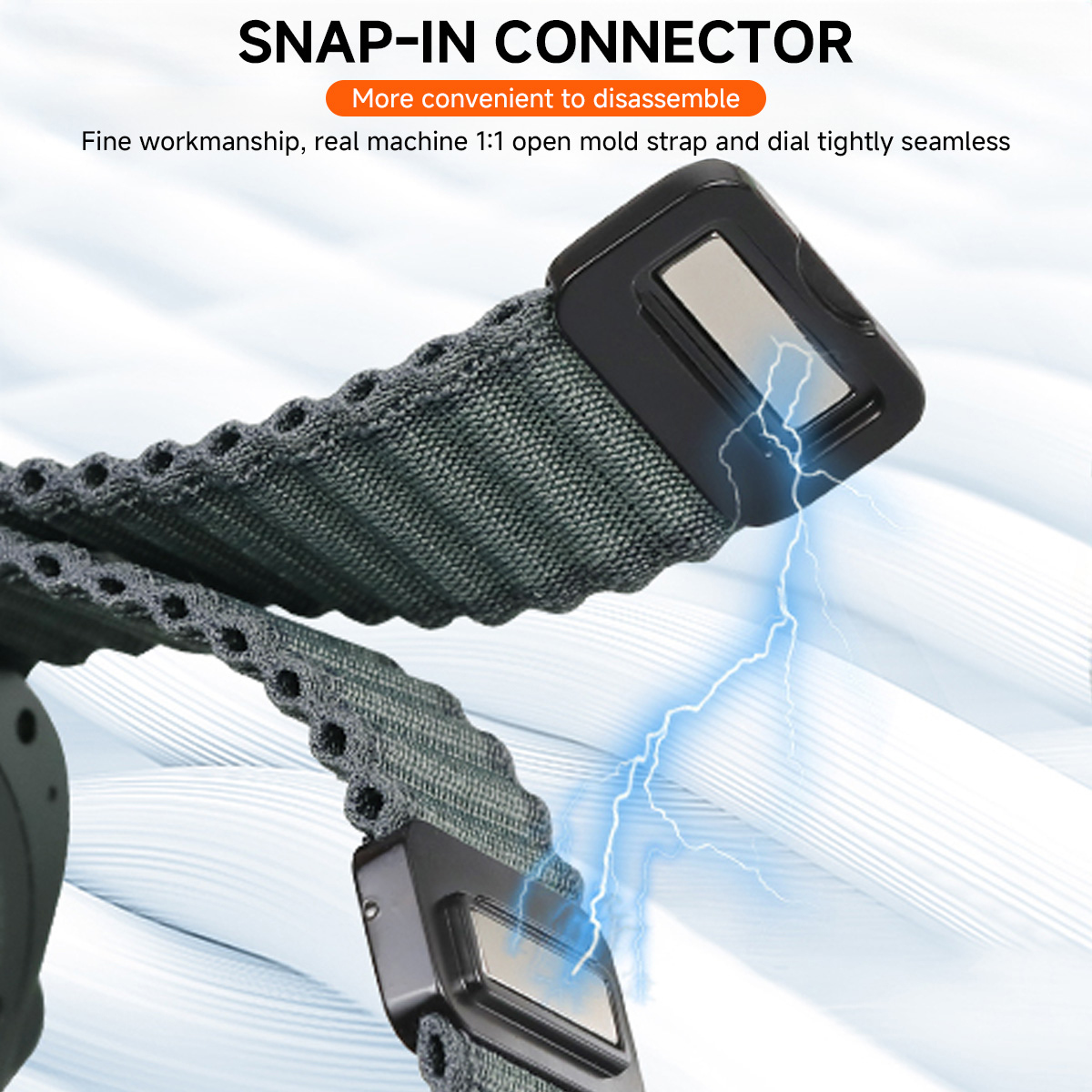 Trail Nylon Magnetic Strap for - Milanese Loop Magnetic บทวิจารณ์และราคา