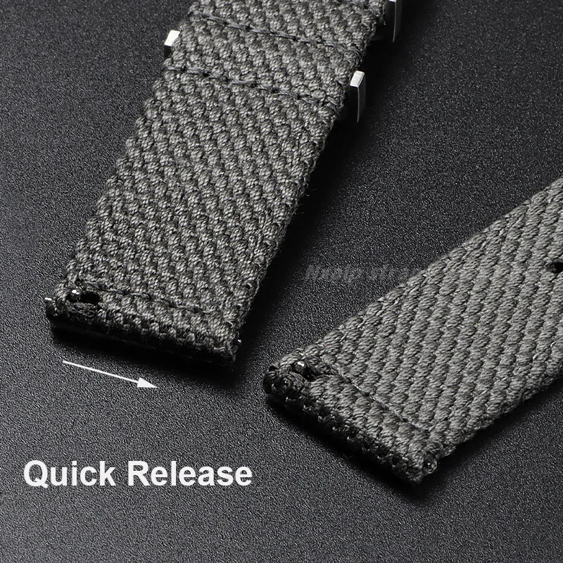 20mm 22mm Nylon Cotton Watch S - Nato Strap Nylon บทวิจารณ์และราคา