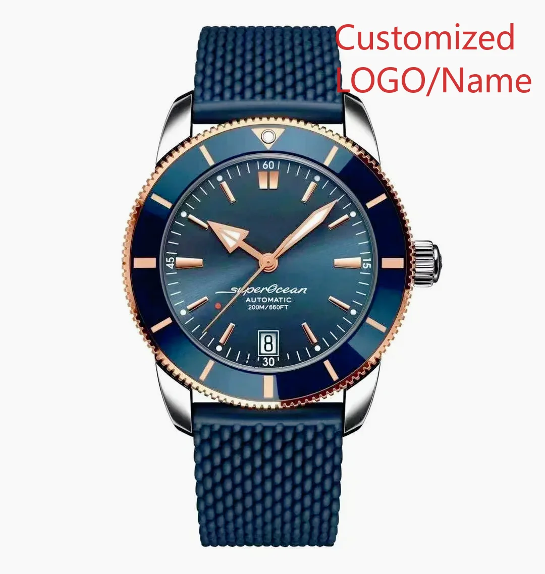 A1212 Store Customized Watches - Rubber Strap Diver บทวิจารณ์และราคา
