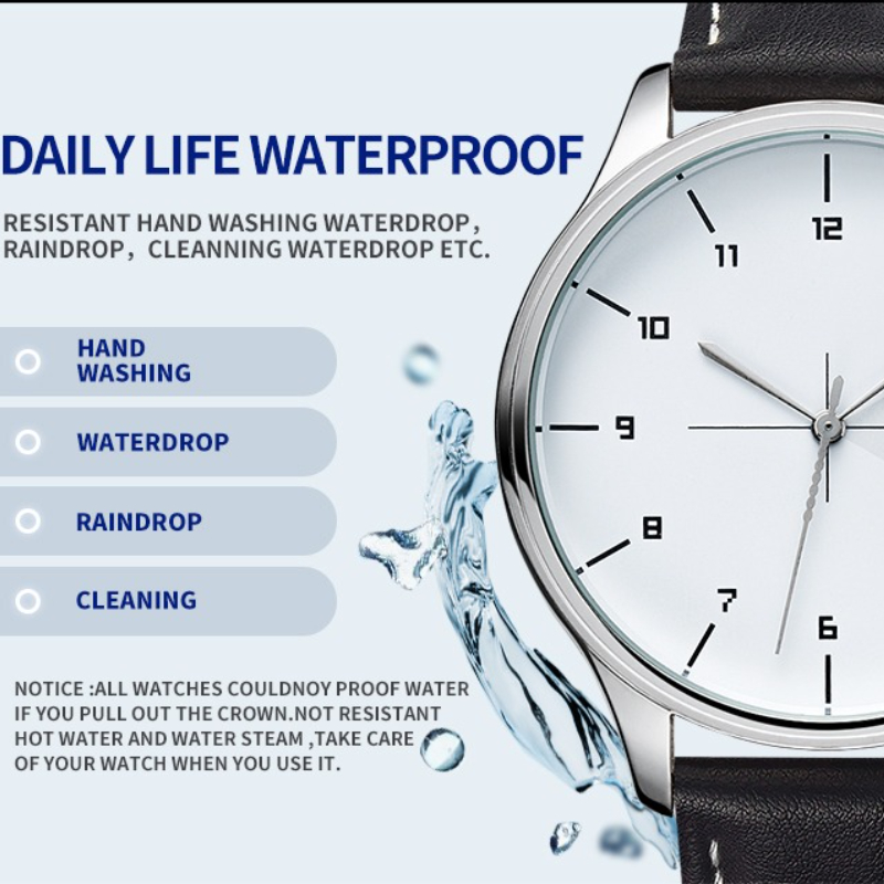 Top Brand YAZOLE Quartz Watche - Leather Watch Band Men บทวิจารณ์และราคา