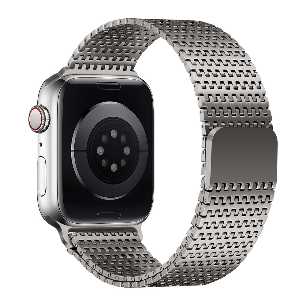 Titanium loop strap for Apple  - Milanese Loop Magnetic บทวิจารณ์และราคา