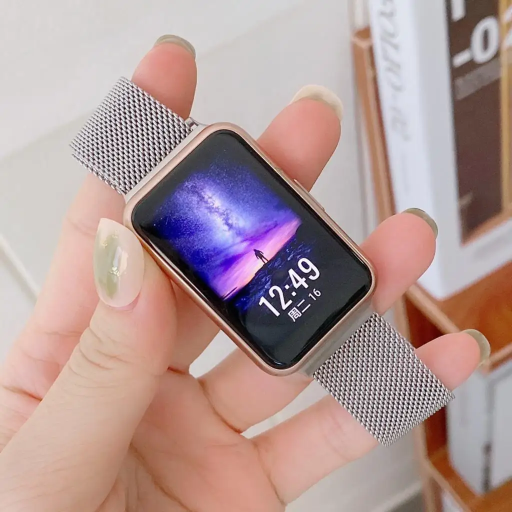 Milanese Band For Huawei Watch - Milanese Loop Magnetic บทวิจารณ์และราคา
