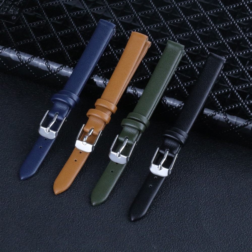 Genuine Leather  Watch Strap   - Suede Strap Watch บทวิจารณ์และราคา