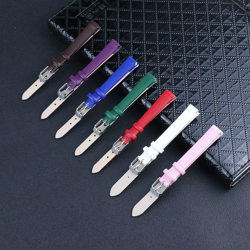 Genuine Leather  Watch Strap   - Suede Strap Watch บทวิจารณ์และราคา