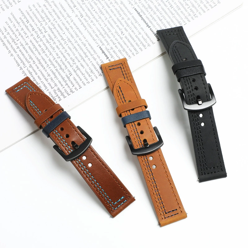 18mm 20mm 22mm 24mm  Compatibl - Leather Strap Quick Release บทวิจารณ์และราคา