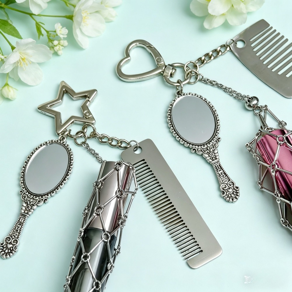 Vintage Metal Mesh Lipstick Ba - Mesh Strap Metal บทวิจารณ์และราคา