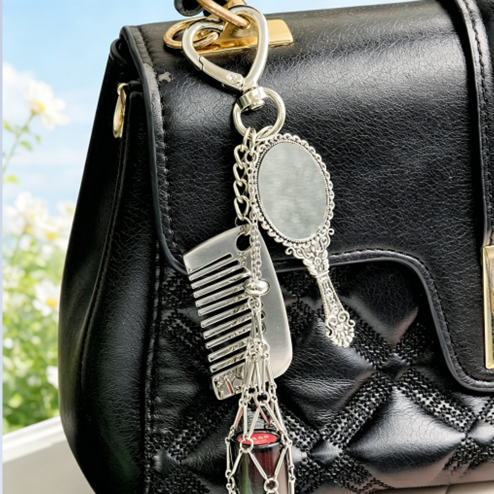 Vintage Metal Mesh Lipstick Ba - Mesh Strap Metal บทวิจารณ์และราคา