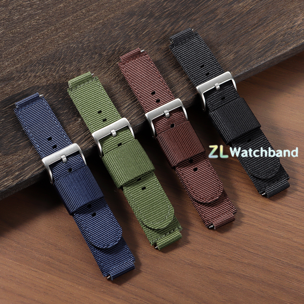 16mm 18mm Canvas Nylon Watch B - Canvas Strap Watch บทวิจารณ์และราคา
