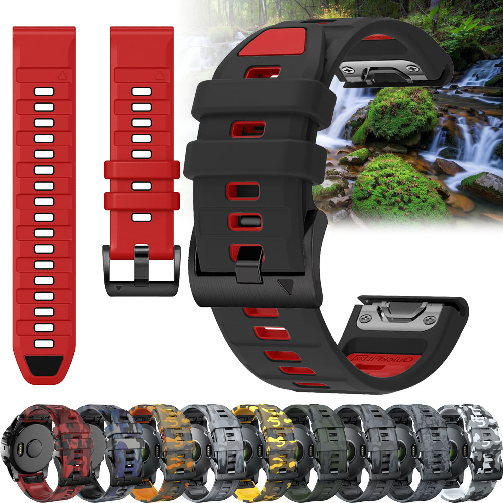 Fenix E 47mm Official QuickFit - Silicone Watch Band 22Mm บทวิจารณ์และราคา
