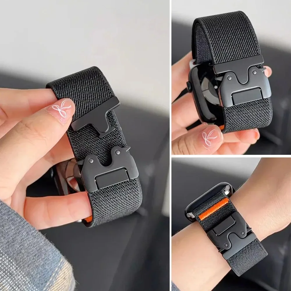 New Parachute Strap For Apple  - Parachute Strap Elastic บทวิจารณ์และราคา