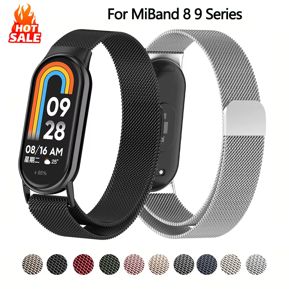 Stainless Steel for xiaomi ban - Milanese Loop Magnetic บทวิจารณ์และราคา