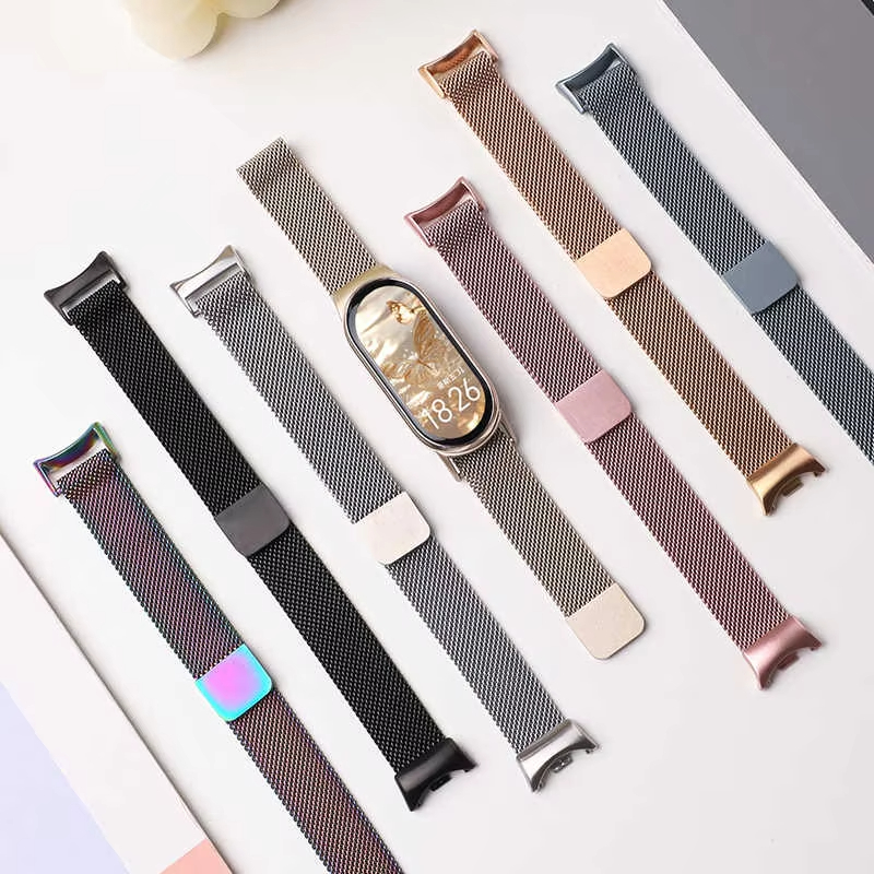 Stainless Steel for xiaomi ban - Milanese Loop Magnetic บทวิจารณ์และราคา