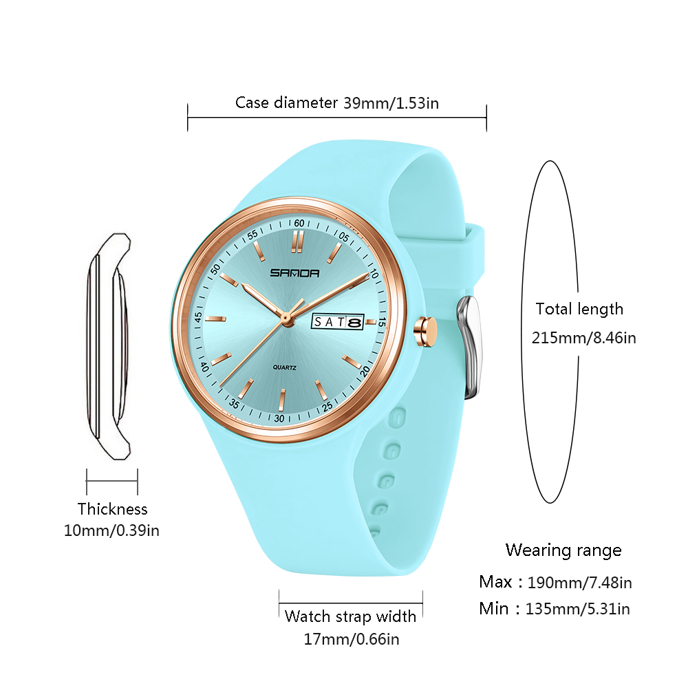 Fashion Calendar High Guality  - Silicone Band Women บทวิจารณ์และราคา