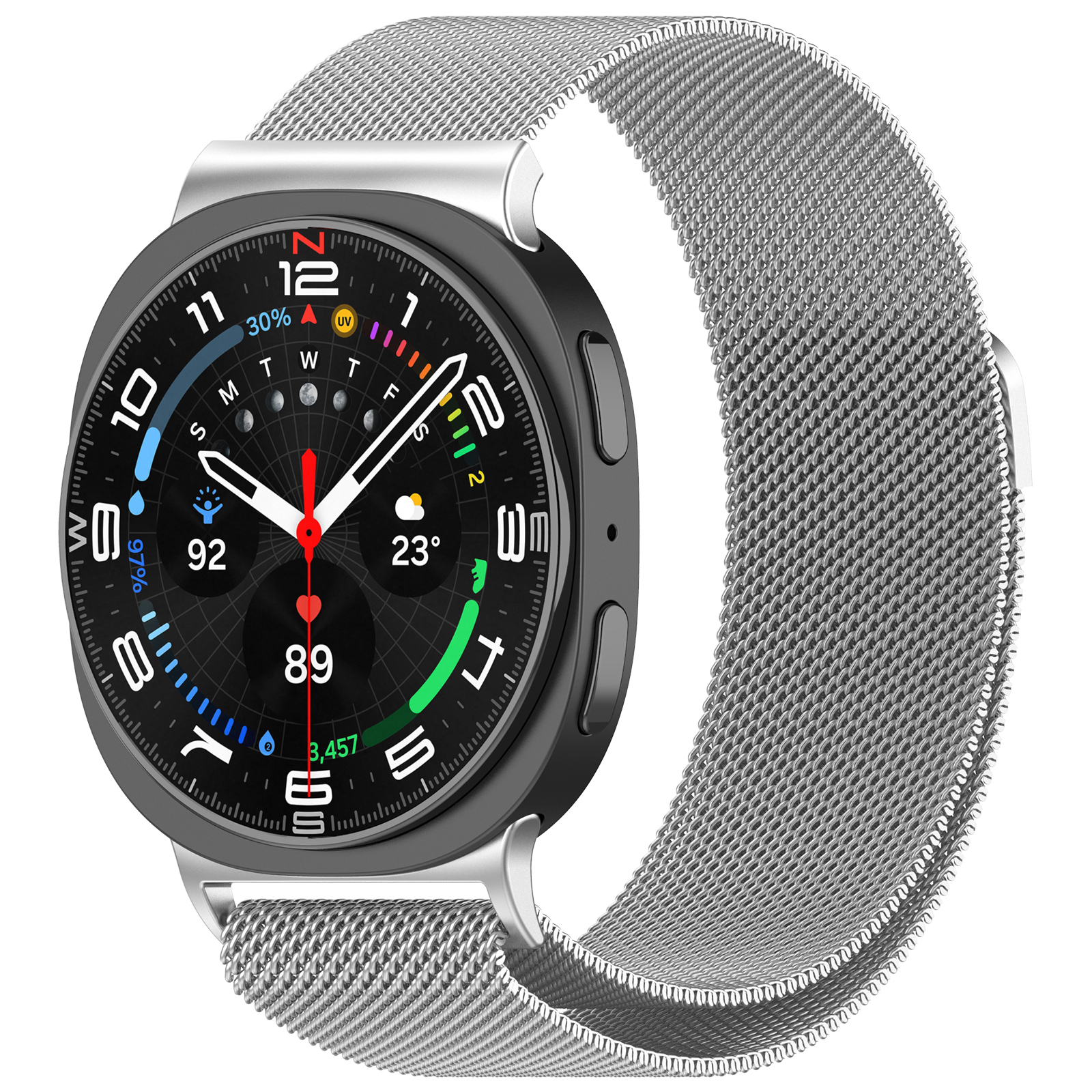 Milanese Loop Strap For Samsun - Milanese Loop Magnetic บทวิจารณ์และราคา